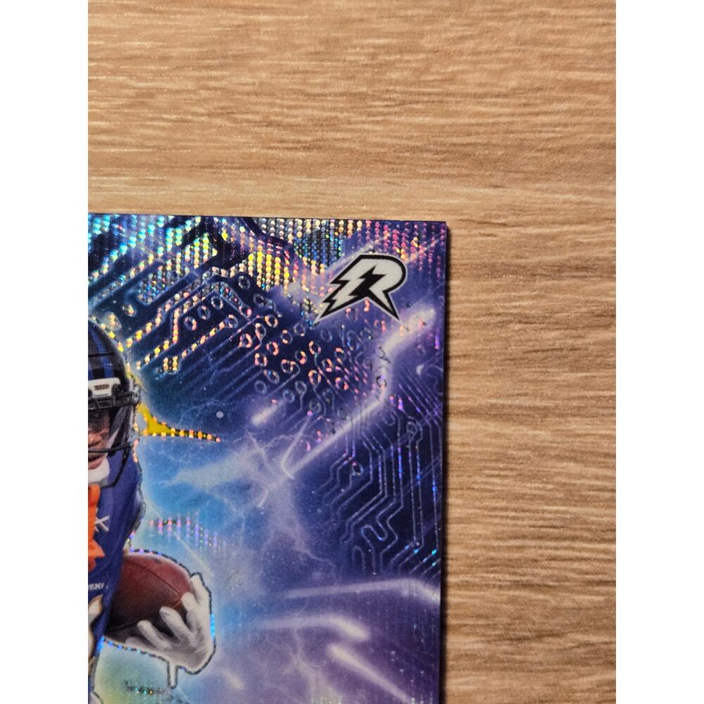 2025 Topps Resurgence Zay Flowers Circuit Breakers Yellow Surge /225 CB-25 - Picture 3 of 6